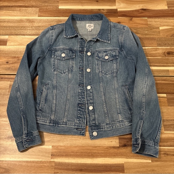 J. Crew Jackets & Blazers - J. Crew Blue Denim Jacket Size S